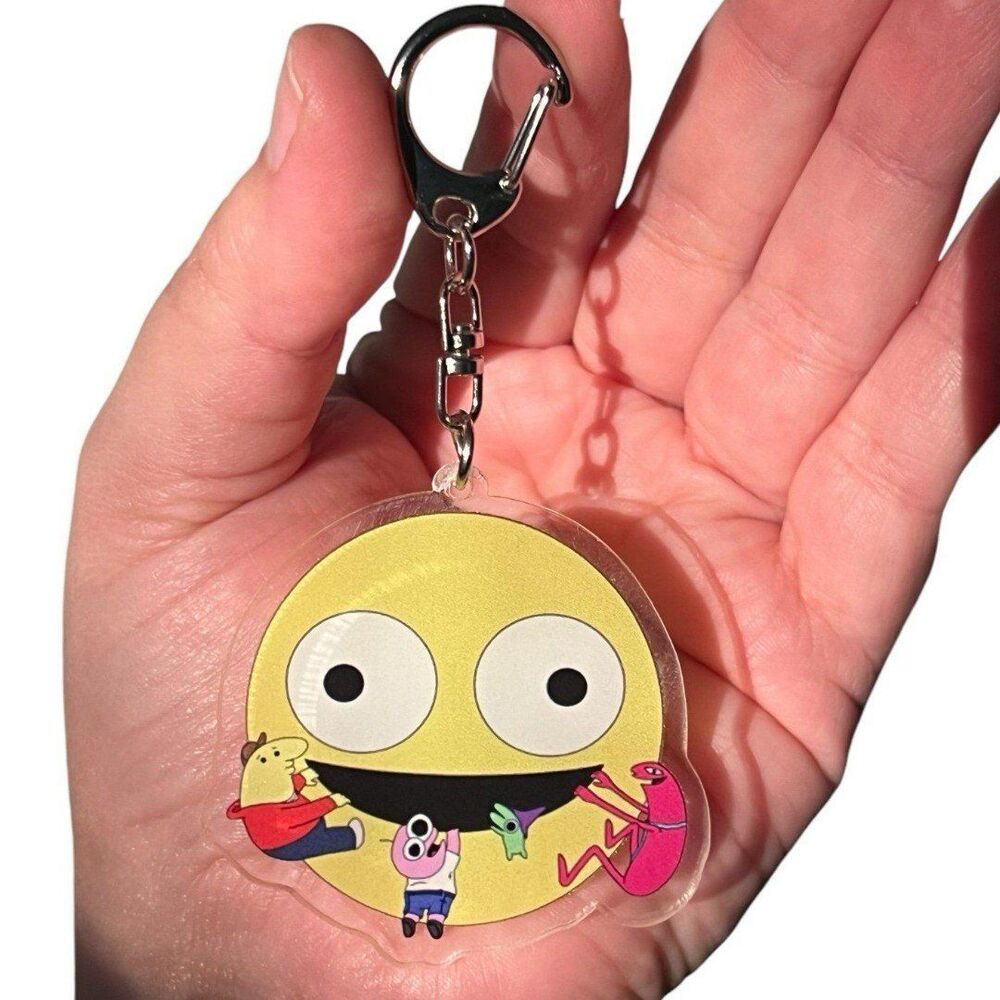 Smiling Friends Keychain